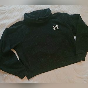 Size small cowl nech cropped Under Armor sweatshirt